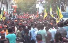 Pune Bypoll election : आरंभ है प्रचंड! कसब्यात देवेंद्र फडणवीसांचा भव्य रोड शो; हेमंत रासनेंसाठी शेकडो कसबेकर रत्यावर