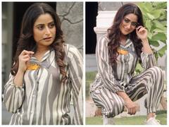 Aishwarya Sharma Pics: 'गुम है' की पाखी पर चढ़ा वेस्टर्न फीवर, सौतन की घर में हुई एंट्री तो विराट को रिझाने के लिए बदल लिया पहनावा!