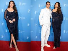 Sonakshi Sinha Glams Up In A Saree As She Attends Her First International Red Carpet. See Pics