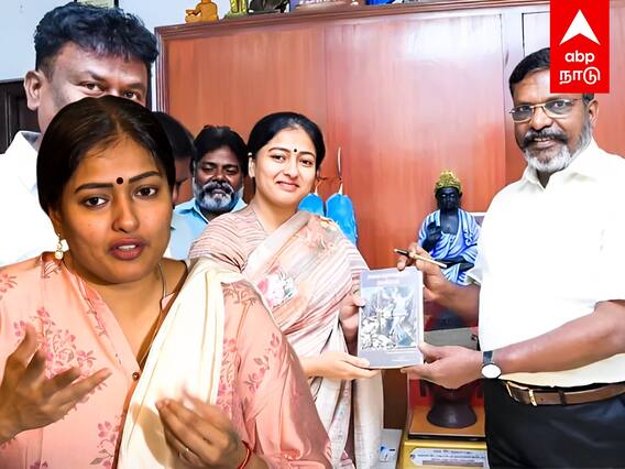 Gayathri Meet Seeman : அன்று திருமா அண்ணன்.. நாளை சீமான் அண்ணன்..தொடரும் காயத்ரியின் சந்திப்புகள்