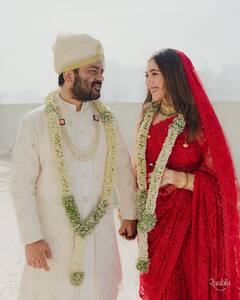 Maanvi Gagroo Married Kumar Varun: अभिनेत्री मानवी गागरू आणि कॉमेडियन कुमार वरुणनं बांधली लग्नगाठ; पाहा फोटो