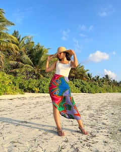 Mirnalini Ravi Photos: మాల్దీవుల్లో ఎంజాయ్ చేస్తోన్న మృణాళిని