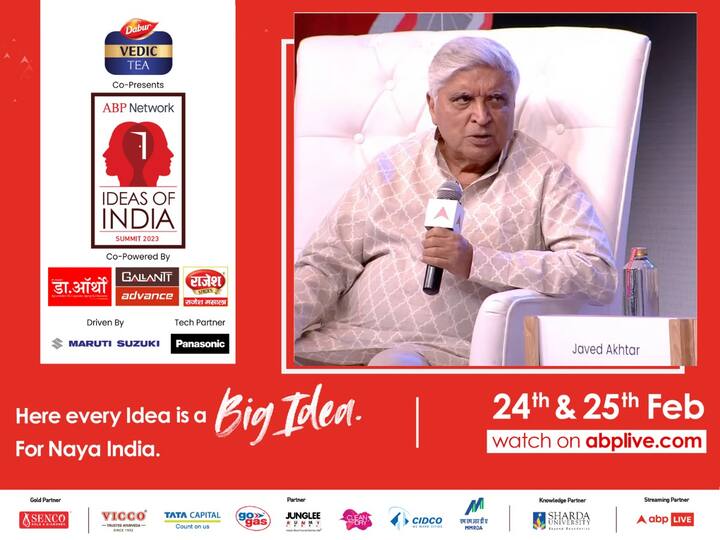 Ideas of India 2023 by ABP Network Javed Akhtar on his alcoholic addiction 'Biggest Mistakes Of My Life Were Made After Drinking': Javed Akhtar At Ideas Of India