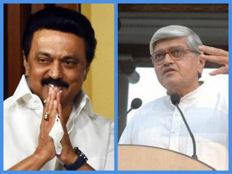 Mahatma Gandhi great-grandson Gopalkrishna Gandhi praised TN CM Stalin for providing heavy-duty washing machines in prisons Gopalkrishna Gandhi: 'தமிழ்நாடுதான் ரோல்மாடல்' முதலமைச்சர் மு.க.ஸ்டாலினை பாராட்டிய காந்தியின் பேரன்