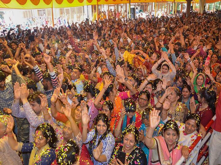 Then Lord Vishnu took the avatar of Narasimha and destroyed Hiranyakashipu. As a result, the Holi festival begins with Holika Dahan, a bonfire lighted to ward off evil. (Image Source: PTI)