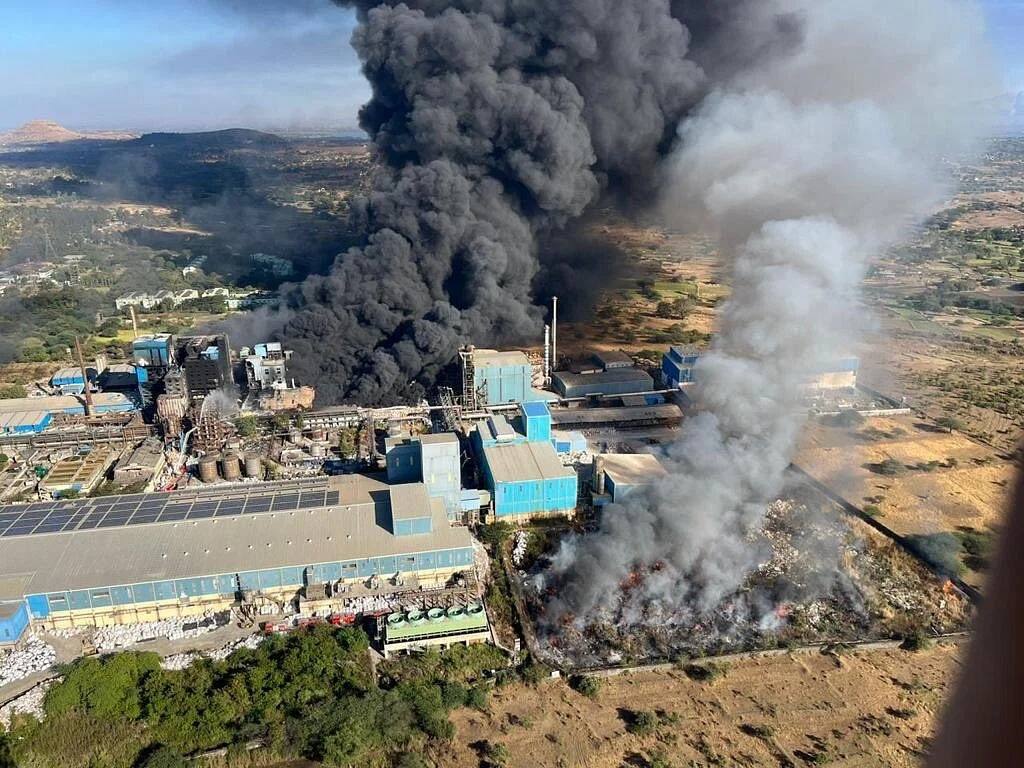 maharashtra nashik News Case file against seven persons in connection with Igatpuri Jindal fire incident Igatpuri Jindal Fire : इगतपुरी जिंदाल आग दुर्घटनेप्रकरणी सात जणांविरुद्ध गुन्हा, आगीचं नेमकं कारण आलं समोर