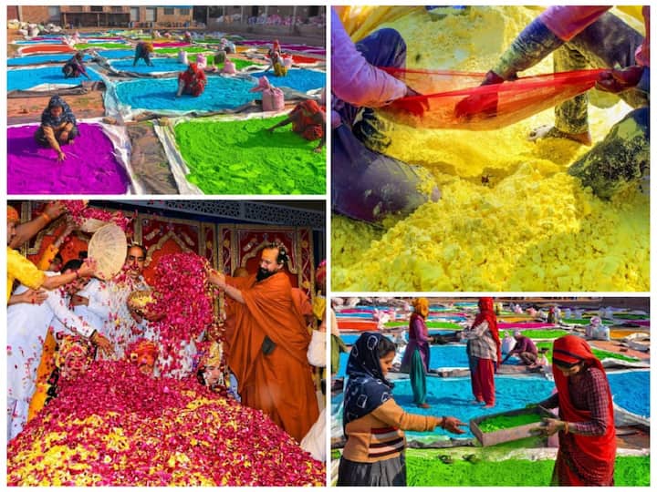 While the majority of the country celebrates Holi over one or two days, in the Braj region - Vrindavan, Krishna's homeland Mathura, Barsana, and Gokul - Holi celebrations last for more than a week.