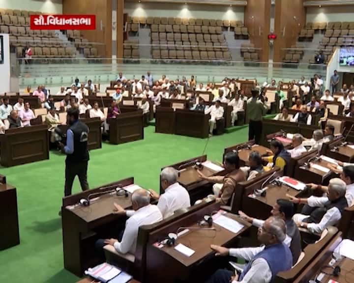 Gujarat Budget session:  Adani Group sought how many land from the Government of Gujarat Gujarat Budget session: અદાણી ગ્રુપે સરકાર પાસે કેટલી જમીન માંગી? AAPના ધારાસભ્યએ પૂછેલા સવાલના જવાબમાં સરકારે શું કહ્યુ?