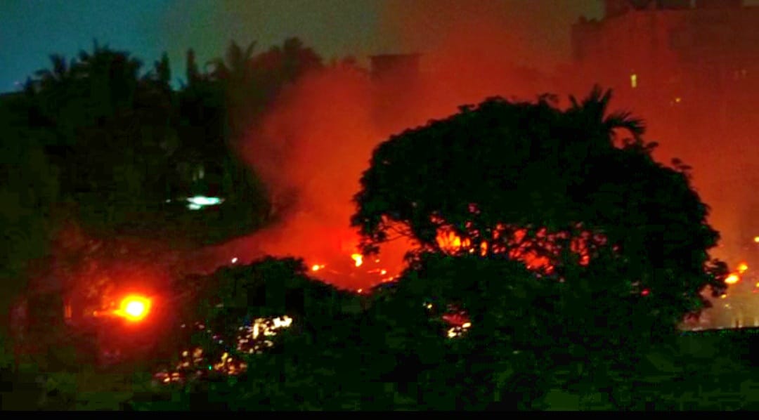 Massive Fire Breaks Out In Assam’s Guwahati, Over 150 Families Rendered Homeless