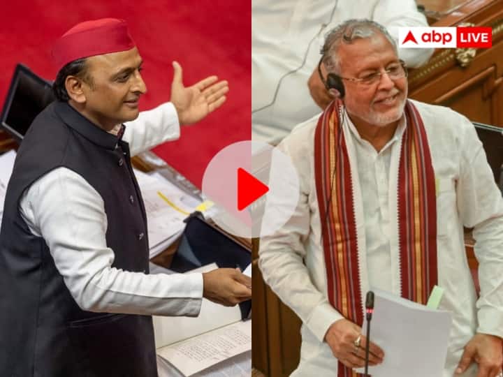 Akhilesh Yadav Suresh Khanna Clashed in UP Assembly Budget Session argument CM Yogi Adityanath there Watch Video Watch: देखते रहे सीएम योगी, विधानसभा में भिड़े अखिलेश यादव और मंत्री सुरेश खन्ना, हुई तीखी नोकझोंक