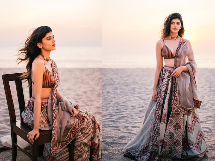Sanjana Sanghi has one of Bollywood's most stylish wardrobes. From glitzy, contemporary looks she dons every time she steps out, to being a bridesmaid, she is making sure the spotlight is on her.