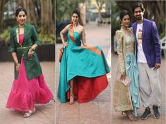 Star Pravah Puraskar 2023 : मराठी परंपरा विथ अ ट्विस्ट, रेड कार्पेटवर कलाकारांचा हटके अंदाज