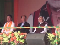 PM Modi Addresses Rally In Dimapur Ahead Of Nagaland Assembly Elections — IN PICS