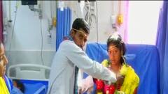 Marriage In Hospital In Mancherial: అమ్మాయి ఆసుపత్రిలో ఉన్నా పెళ్లి జరిగిపోయింది.!