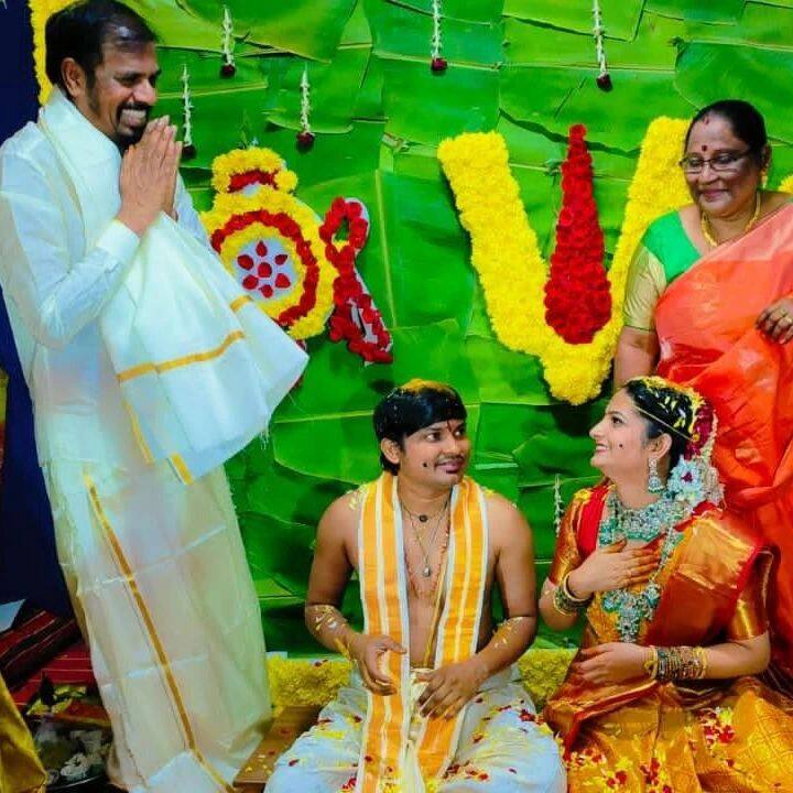 ‘జబర్దస్త్’ రాకింగ్ రాకేష్, జోర్దార్ సుజాత వెడ్డింగ్ ఫొటోలు - Images Credit: RK Roja and Social Media/Instagram