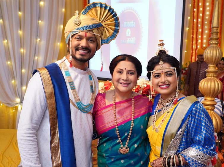 Bhagya Dile Tu Mala marathi serial raj kaveri wedding special episode Bhagya Dile Tu Mala : पारंपरिक पद्धतीने पार पडणार राज-कावेरीचा लग्नसोहळा! रंगणार दोन तासाचा विशेष भाग