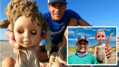 Weird News: ਬੀਚ ਦੇ ਕਿਨਾਰੇ 'ਤੇ ਵਗਦੀਆਂ ਆਉਂਦੀਆਂ ਹਨ ਡਰਾਉਣੀਆਂ ਅਤੇ ਖੌਫਨਾਕ ਗੁੱਡੀਆਂ