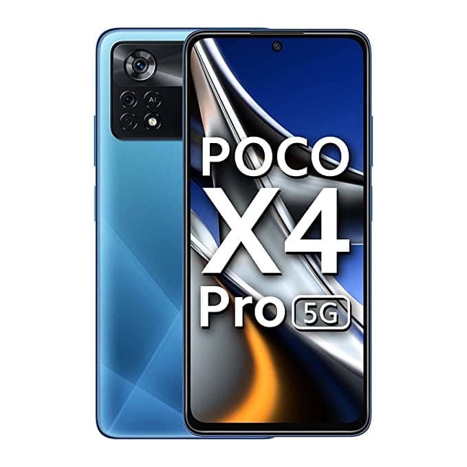 POCO X4 Pro 5G स्मार्टफोन 18,999 रुपये में लिस्टेड है. मोबाइल में 120Hz सुपर AMOLED डिस्प्ले, 5000mAh की बैटरी और ट्रिपल कैमरा सेटअप है, जिसमें प्राइमरी कैमरा 64MP का है. फोन स्नैपड्रैगन 695 5G चिपसेट पर काम करता है.