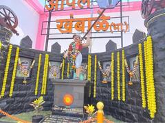 Sangli News : जय जवान, जय किसान! खानापूर तालुक्यातील खंबाळेत एकाच पुतळ्यातून सन्मान!