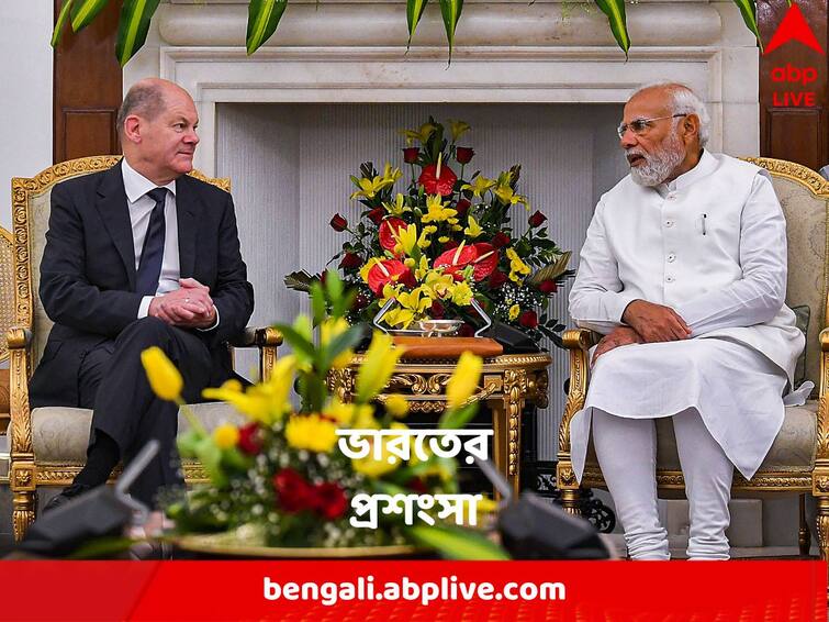 German Chancellor in India : India has undertaken an enormous rise and has so much talent, says Olaf Scholz German Chancellor on India : 