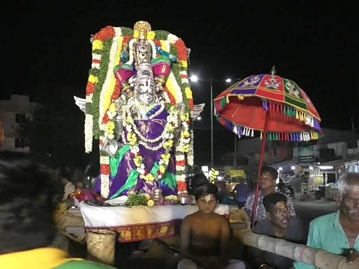 Masi Maha Thepat Festival Swami Velli Garuda Vahana Service at Sri Kalyana Venkataramana Swamy Temple. ஸ்ரீ கல்யாண வெங்கட்ரமண சுவாமி ஆலயத்தில் மாசி மக தெப்பத் திருவிழா.. வெள்ளி கருட வாகன சேவை.