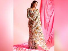 Rashami Desai Photos: रश्मि देसाई का साड़ी में दिलकश अंदाज, आप भी सीख लें खुद को गॉर्जियस दिखाने का तरीका