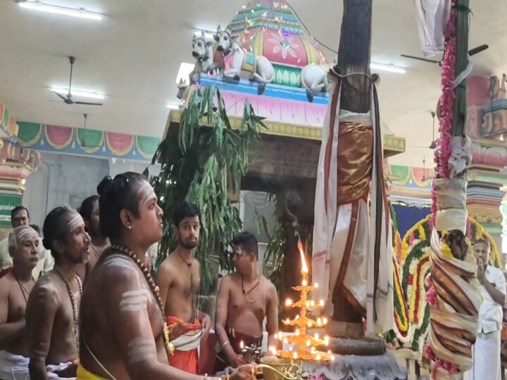 Masi Magam: திருமணஞ்சேரி உத்வாகநாதர் சுவாமி ஆலய மாசிமக பெருவிழா, கொடியேற்றத்துடன் துவக்கம்..