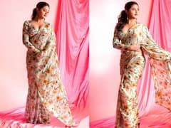 Rashami Desai Photos: रश्मि देसाई का साड़ी में दिलकश अंदाज, आप भी सीख लें खुद को गॉर्जियस दिखाने का तरीका