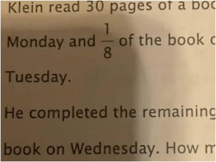 users shocked to see tough maths question for class 5th students Trending Maths: 5वीं क्लास में मैथ्स का ऐसा सवाल जिसका जवाब बड़े लोग भी नहीं दे पाए, यूजर्स का भी माथा चकराया