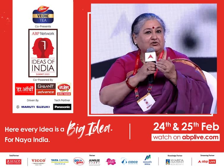 Ideas of India 2023 by ABP Network Shubha Mudgal talks about The Companionship Of Music Can Heal Ideas of India 2.0: 'সঙ্গীতের সাহচর্য নিরাময়ের ক্ষমতা রাখে', মত সঙ্গীতশিল্পী শুভা মুদগলের