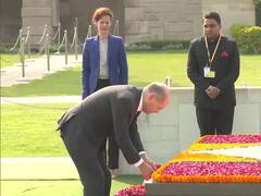 German Chancellor Olaf Scholz Meets PM Modi, Pays Tribute To Mahatma Gandhi At Rajghat. In Pics