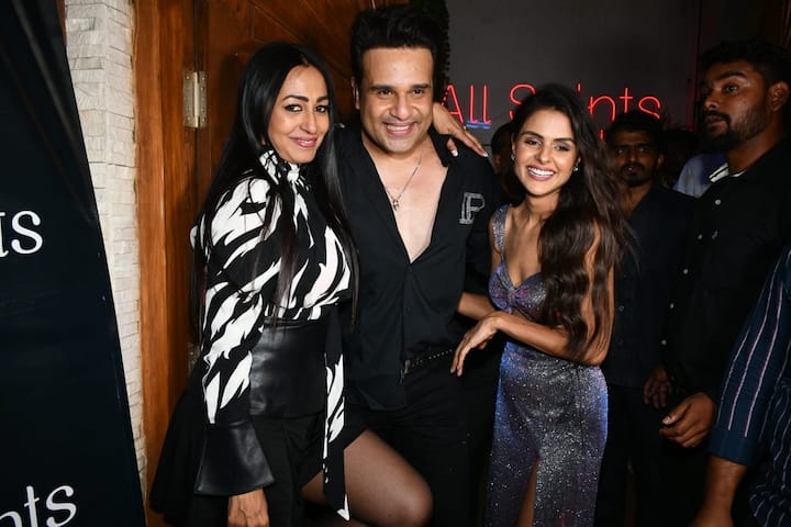 कृष्णा और कश्मीरा के साथ ‘बिग बॉस’ की फाइनलिस्ट प्रियंका चाहर चौधरी भी नजर आईं. तीनों ने साथ में पोज भी दिया था.