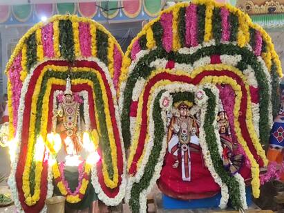 Thirumananjeri Udhwaganathar Swamy Temple Maasimaga Festival Masi Magam: திருமணஞ்சேரி உத்வாகநாதர் சுவாமி ஆலய மாசிமக பெருவிழா, கொடியேற்றத்துடன் துவக்கம்..