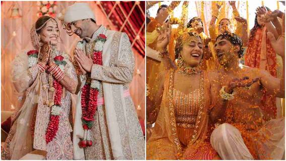 Ribbhu-Kirtida Wedding: रिभु मेहरा गर्लफ्रेंड कीर्तिदा से बंधे शादी के बंधन में;  चित्र देखो