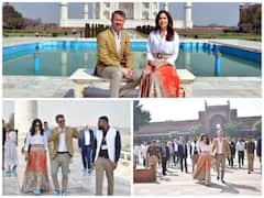 Denmark's Crown Prince & Princess Visit Taj Mahal, Danish Royal Family's First Visit To India In 2 Decades — See Pics