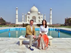 Denmark's Crown Prince & Princess Visit Taj Mahal, Danish Royal Family's First Visit To India In 2 Decades — See Pics