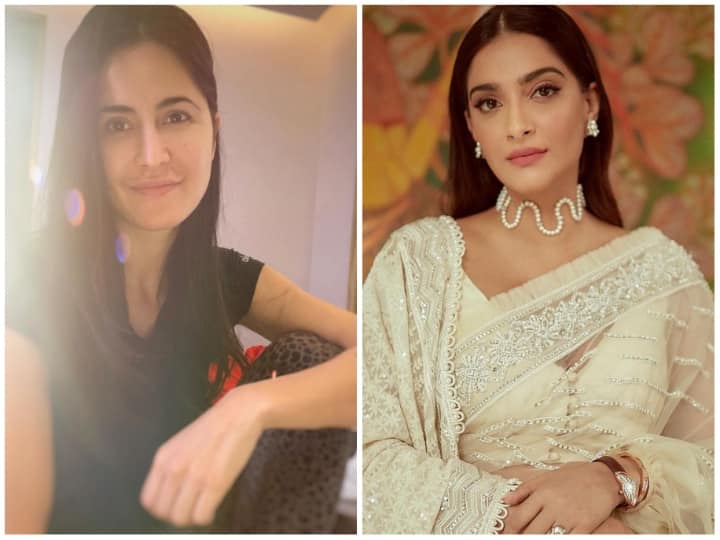 Katrina Kaif flaunts no makeup look in latest photo Sonam Kapoor comment her post see here Katrina Kaif No Makeup Look: कैटरीना कैफ ने फैंस को दिखाया अपना नो-मेकअप लुक, सोनम कपूर ने किया ऐसा कमेंट