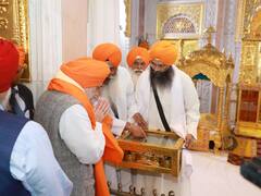 Amit Shah Offers Prayers At Patna Sahib Gurudwara, Says ‘Blessed To Visit Sacred Takhat Sri Harimandir Ji’ — IN PICS