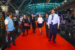 G-20: छत्रपती संभाजीनगर शहरात विदेशी पाहुण्यांचे आगमनास सुरुवात,पाहा फोटो