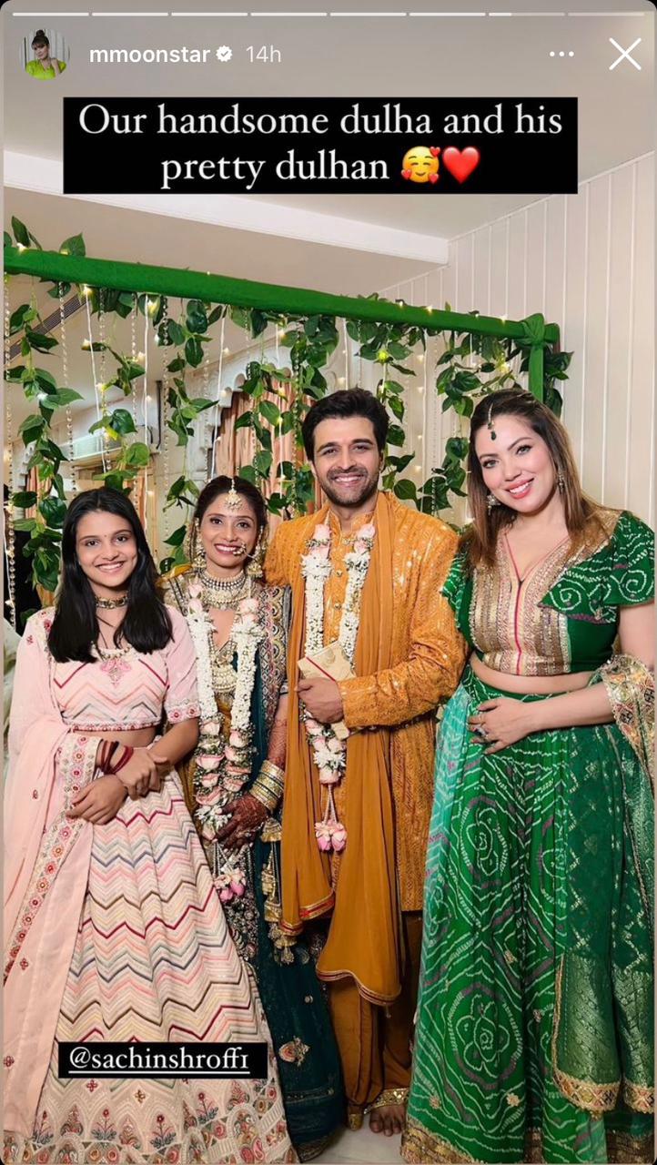 Taarak Mehta Ka Ooltah Chashmah' Actor Sachin Shroff Marries Chandni Kothi In Mumbai