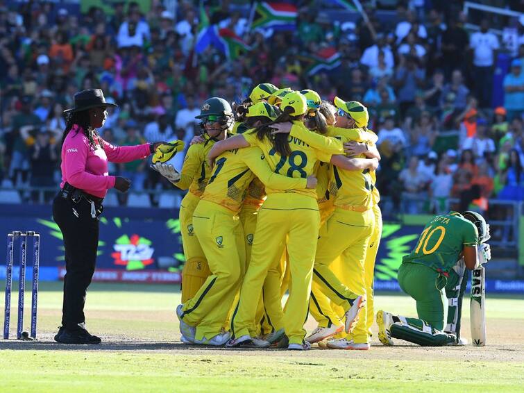AUS-W vs SA-W winners Australia Win 6th title ICC T20 World Cup 2023 Final Check Highlights Records Match Title T20 World Cup Winners : फायनलमध्ये 19 धावांनी ऑस्ट्रेलियाचा विजय, सहाव्यांदा कोरलं विश्वचषकावर नाव