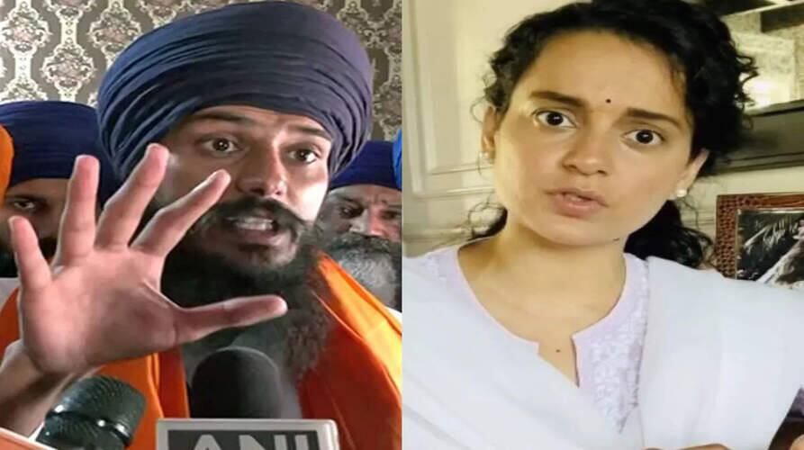 Amritpal Singh-Kangana Ranaut: ਅੰਮ੍ਰਿਤਪਾਲ ਸਿੰਘ ਦਾ ਕੰਗਨਾ ਰਣੌਤ ਨੂੰ ਜਵਾਬ, ਕਿਹਾ- ਹਰ ਮੁੱਦੇ 'ਤੇ ਬਹਿਸ ਲਈ ਤਿਆਰ waris punjab de chief de amritpal singh reply to kangana ranaut says ready to argue Amritpal Singh-Kangana Ranaut: ਅੰਮ੍ਰਿਤਪਾਲ ਸਿੰਘ ਦਾ ਕੰਗਨਾ ਰਣੌਤ ਨੂੰ ਜਵਾਬ, ਕਿਹਾ- ਹਰ ਮੁੱਦੇ 'ਤੇ ਬਹਿਸ ਲਈ ਤਿਆਰ