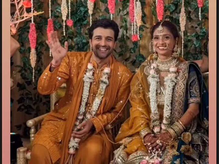 Taarak Mehta Ka Ooltah Chashmah actor Sacchin Shrof ties knot for second time After divorce with Juhi Parmar couple wedding photos viral Sacchin Shrof Wedding: 'तारक मेहता' के सचिन श्रॉफ ने जूही परमार से तलाक के बाद रचाई दूसरी शादी, सामने आई वेडिंग की तस्वीरें