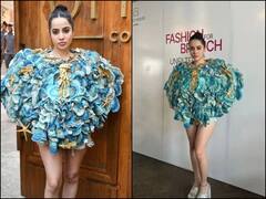 पहली इंडियन सेलेब बनीं उर्फी जावेद जिन्होंने पहना पेरिस फैशन वीक का आउटफिट! देखें नया लुक