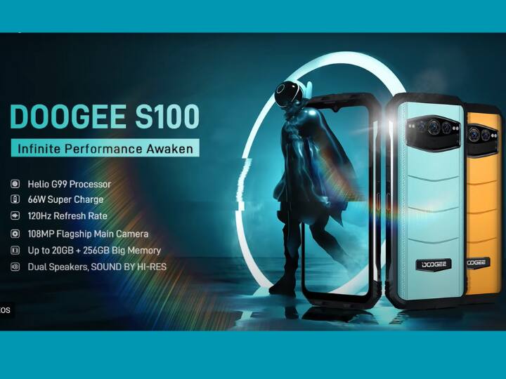 इस स्मार्टफोन को मिलिट्री ग्रेड सर्टिफिकेशन मिला हुआ है. मोबाइल फोन का नाम Doogee S100 है. भारत में ये स्मार्टफोन बिक्री के लिए उपलब्ध नहीं है. मोबाइल फोन में ग्राहकों को 6.5 इंच एफएचडी प्लस डिस्पले मिलती है तो 120hz के रिफ्रेश रेट को सपोर्ट करती है.(फोटो-Doogee)
