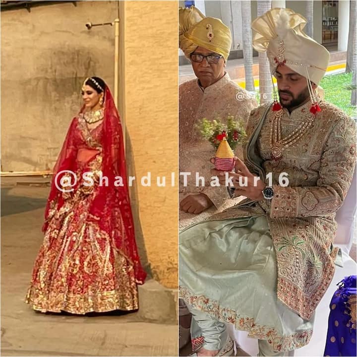 शार्दुल आणि मितालीच्या लग्नातील काही फोटो आणि व्हिडीओही सोशल मीडियावर व्हायरल झाले होते.