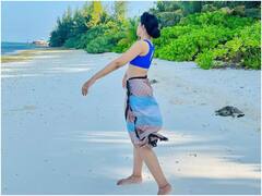 Mirnalini Ravi: బీచ్‌లో గద్దలకొండ గణేష్ బ్యూటీ అందాల విందు