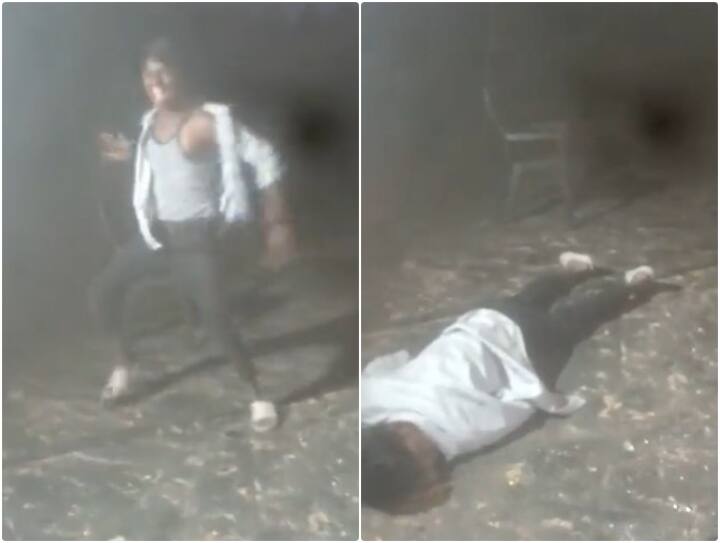 Boy seen falling dead due to heart attack while dancing at reception Video: नाचते-नाचते गिरा 19 साल का लड़का, हुई मौत... आप देखा ये डरा देने वाला वीडियो