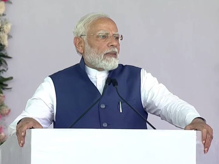 Prime Minister Narendra Modi on Monday inaugurated Shivamogga airport and inspected the new airport that was developed at the cost of Rs 450 crore. Image Source: Twitter