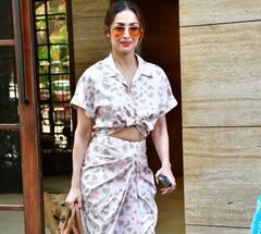 Malaika Arora : ધોતી પહેરીને જાહેરમાં દેખાઈ મલાઈકા, નવા લૂકમાં પાડ્યો વટ
